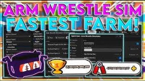 +Arm Wrestle Simulator Script GUI | Hack (AUTO WIN, AUTOFARM, AND MORE) *PASTEBIN*