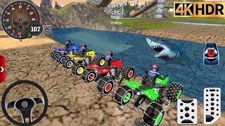 Mega Ramp Quad Bike Stunt Racing Impossible 3D - Extreme Motocross Dirt Bikes - Offroad GamePlay #3 screenshot 5