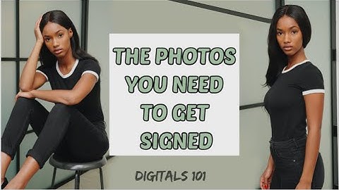 THE PROPER WAY TO SUBMIT TO MODELING AGENCIES! - how to take digitals