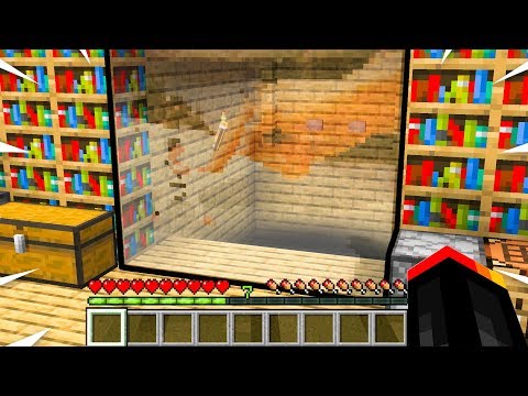 I Found a SECRET base under My MINECRAFT House!