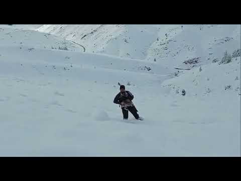 Karda Tavşan avı...Fişek pahalı olunca Tavşanı elle yakaladık.