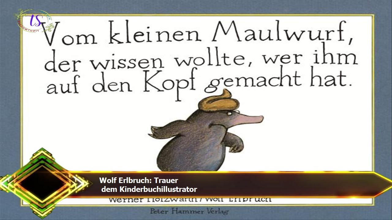 Wolf Erlbruch: Trauer  dem Kinderbuchillustrator