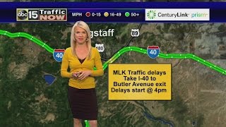 Expect heavy traffic in Flagstaff for MLK weekend