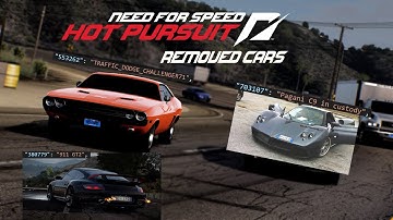 Hot Pursuit’s Lost Cars – Every Vehicle Removed Before Release