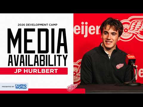 JP Hurlbert Detroit Red Wings 2026 development camp