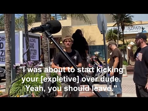 He Almost Kicked Over Preacher's Equipment!