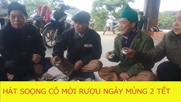 Hát soọng cô dân tộc sán dìu đối đáp mời rượu tết 2022.  Thu Hiền 1993