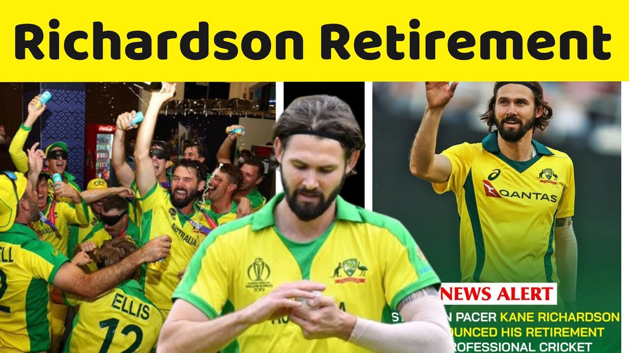 Kane Richerdson Retirement from International cricket || Australian cricket team || cricket