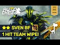 ONE HIT TEAM WIPE!!! Dota Auto Chess LEGENDARY BATTLE FURY SVEN!