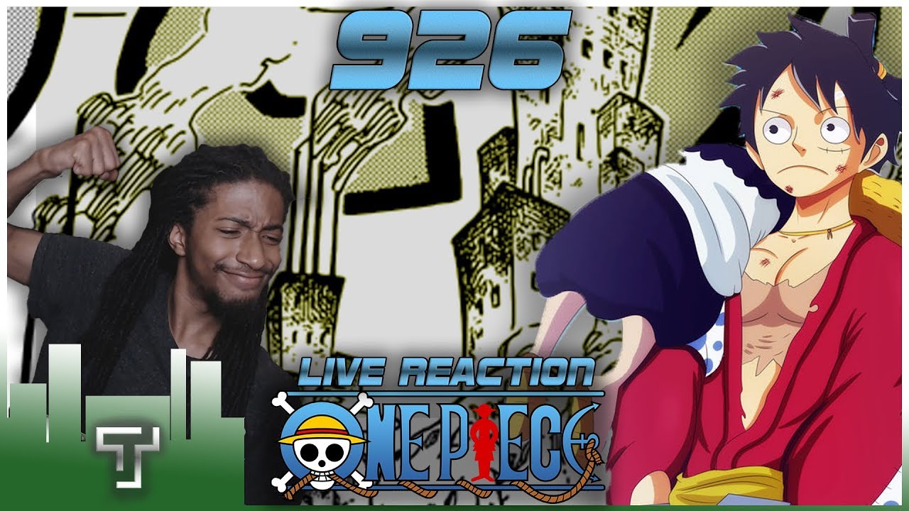 Prison Flexing One Piece Manga Chapter 926 Live Reaction ワンピース Youtube