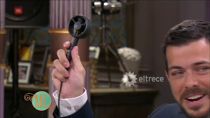 José Bianco le mostró a Mirtha con qué instrumento medía al viento en el huracám Irma