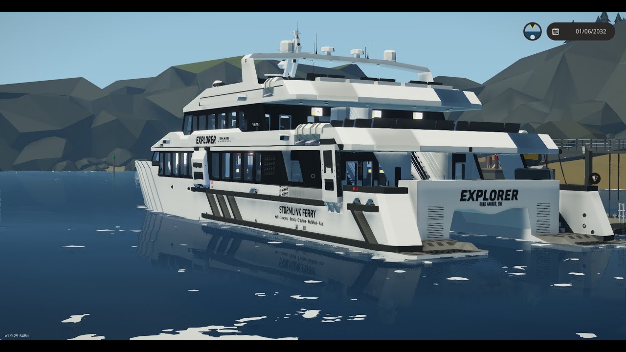 MV Explorer Startup & Autopilot Demo Stormworks YouTube