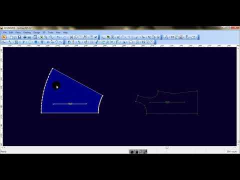 Optitex ND Open Multi Fullness, We can add fullness in any pattern by this tool
