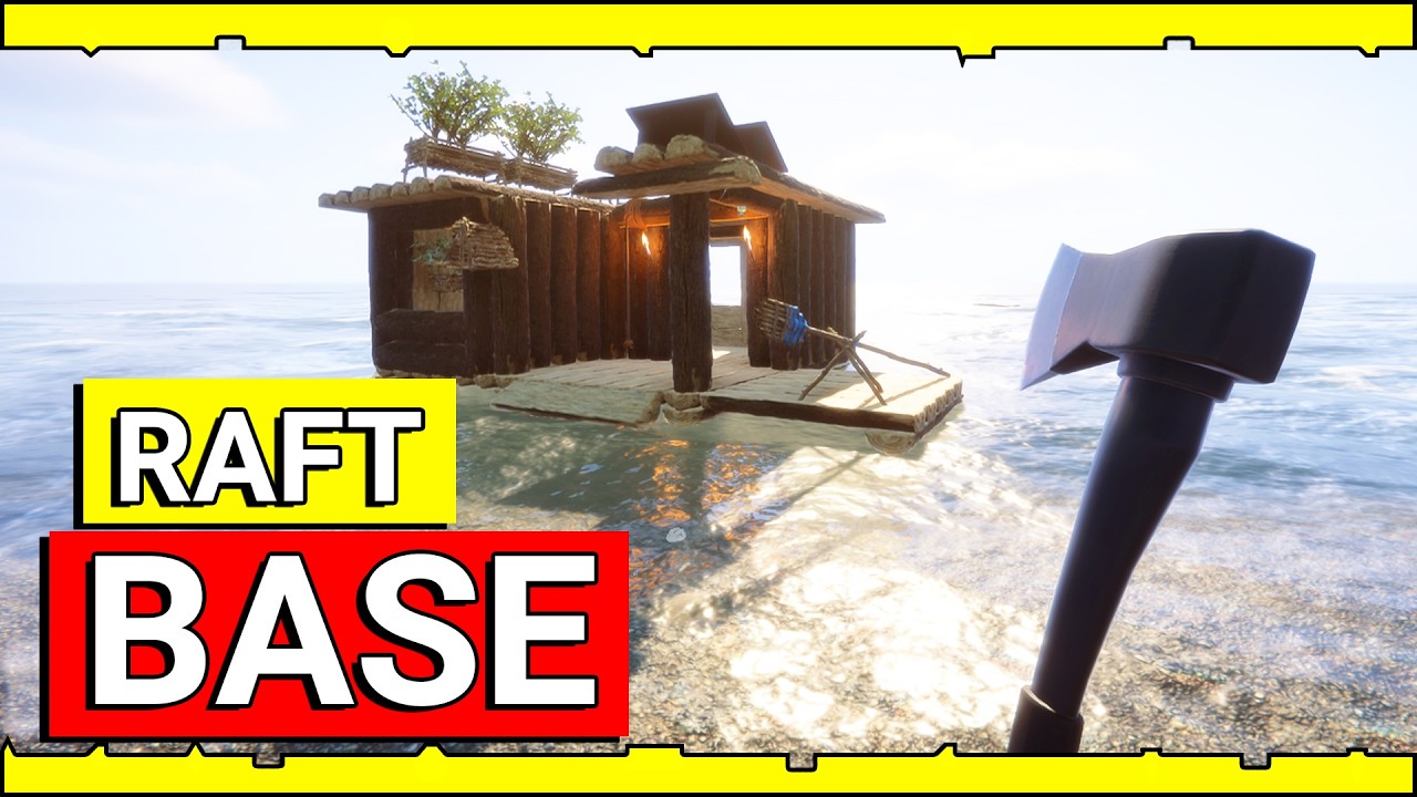 Op Raft Base Turning Our Wooden Raft In To A Proper