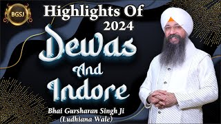 Highlights Of Dewas & Indore Kirtan Samagam - 2024 - Bhai Gursharan Singh Ji Ludhiana Wale - 4k.