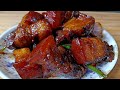 Pork with soya sauce recipe  pork belly with soya sauce  northeastindiafood