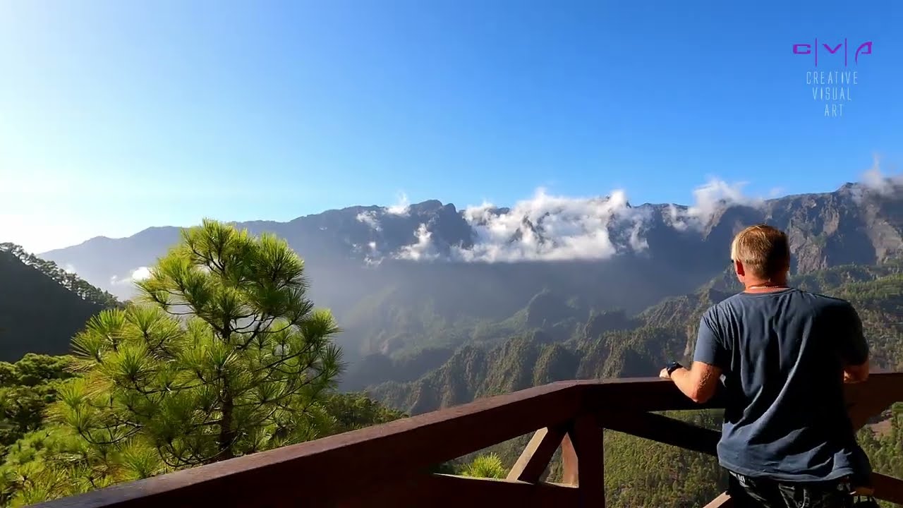 Canary Island La Palma / El Paso/ Mirador de la Cumbrecita