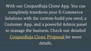 Readymade CouponRaja Clone Script - DOD IT Solutions