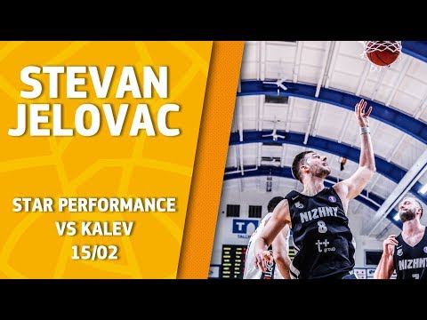 Legendary Star Performance. Stevan Jelovac @ Kalev - 49 points & 55 efficiency (VTB League records)