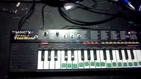 Circuit bent Casio SA-1