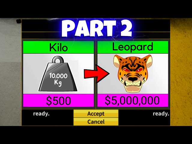 The NEXT Best Trade on Blox Fruits (LEOPARD)🐯 - BiliBili