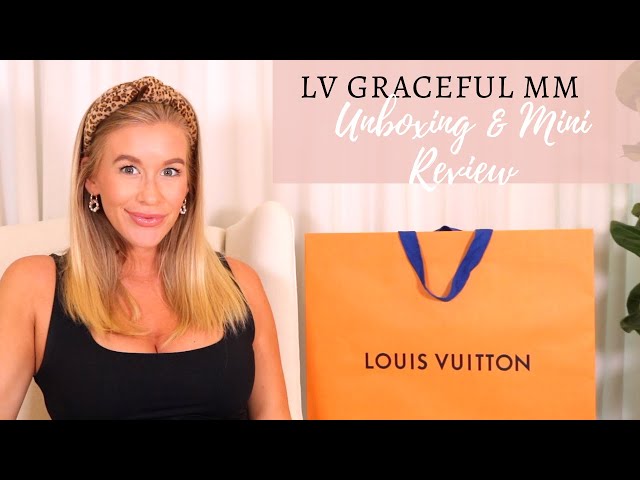 Louis Vuitton Graceful MM Damier Ebene Review, Modshots & Wear and Tear 