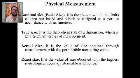 Mechanical Measurements and Metrology Module 4..Session 1