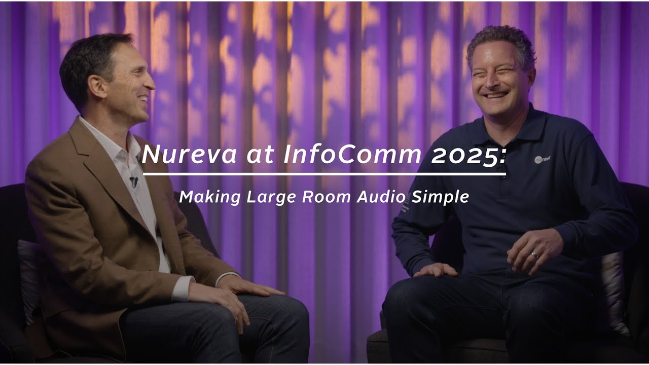 Direct from InfoComm 2025 Expo with Nureva - YouTube