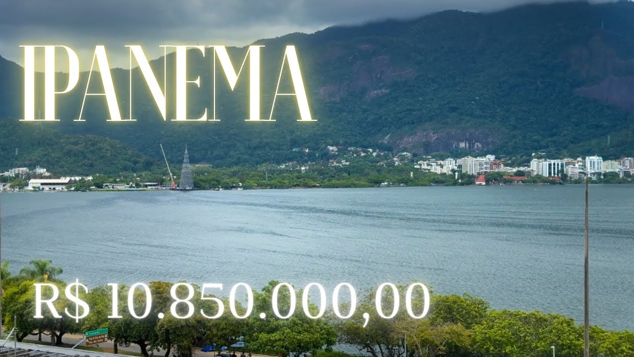 Casa suspensa em IPANEMA com VISTA PARA A LAGOA | Cobertura de luxo | [TOUR] | Sua Casa Digital