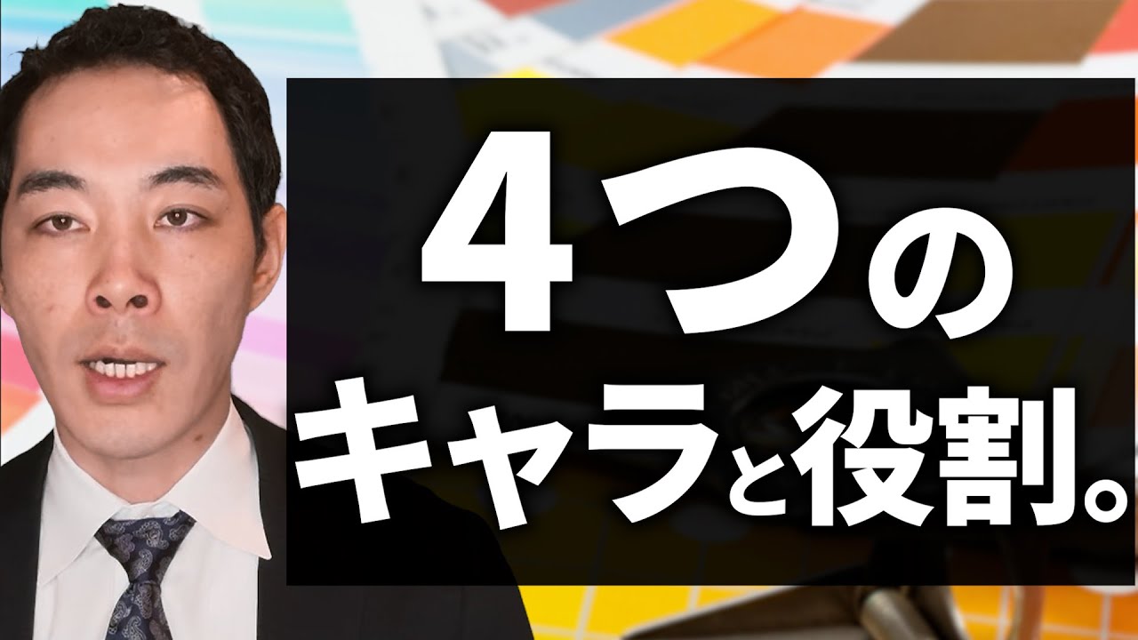仕事でのキャラと役割。