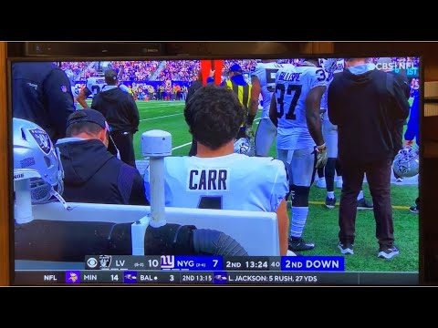 Derek Carr Hair - What’s Up With Las Vegas Raiders QB Derek Carr’s Hair For Game vs NY Giants?