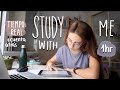 Study with me : Pomodoro Method 1hr