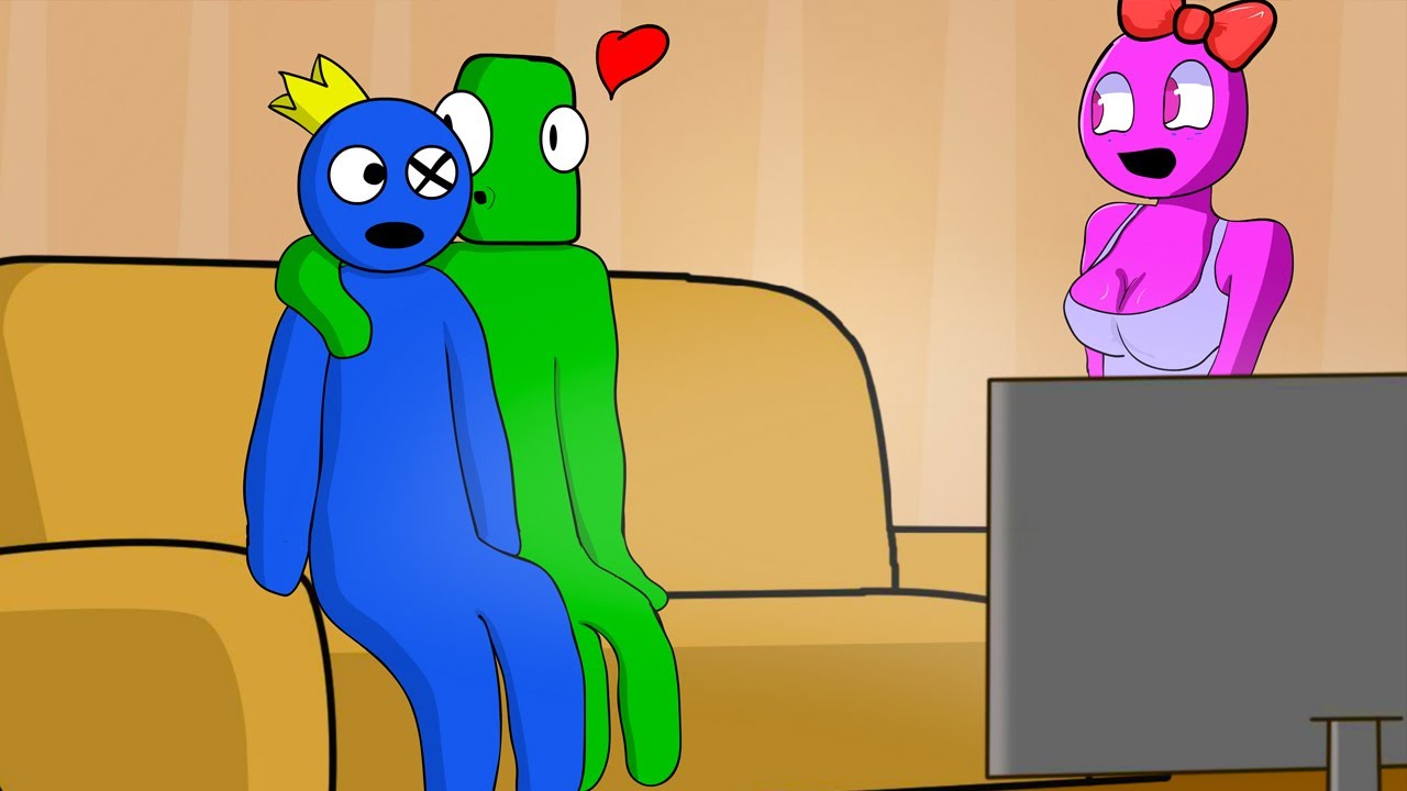 Top 13 Rainbow Friends Animation meme - Blue x Green 