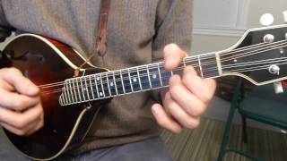 Cooley's Reel - Traditional Fiddle Tune on Mandolin chords