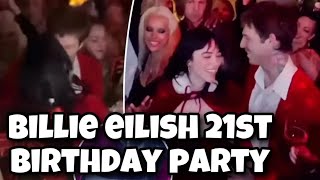 Billie eilish 21st birthday with celebrities