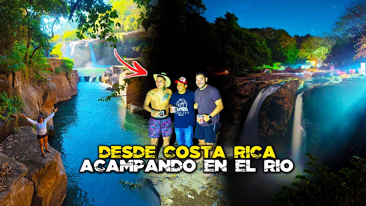 Lo más nuevo! Acampando en una de las cascadas más impresionantes de El Salvador, Malacatihupan 🇸🇻