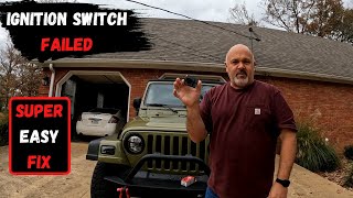 Replacing the ignition switch in a 1997 Jeep Wrangler TJ!
