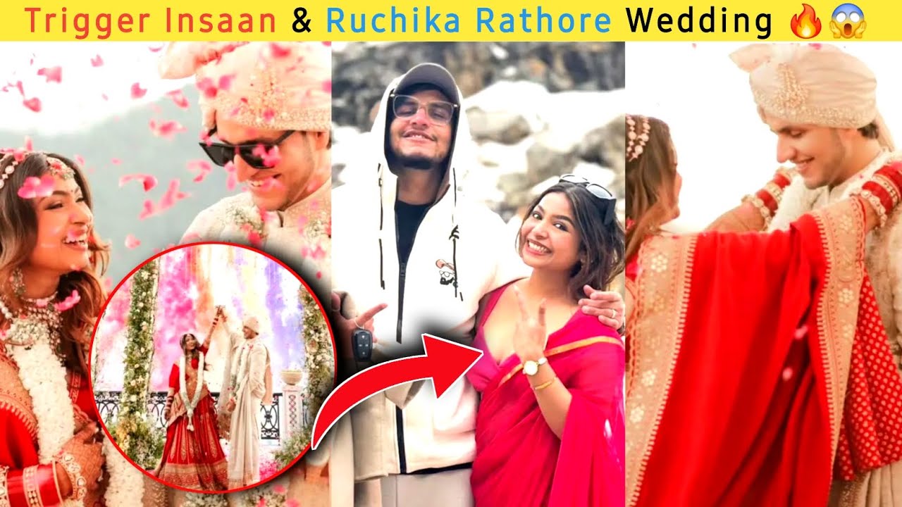 Haldi Function Ruchika Rathore Triggered Insaan Wedding Video😍| Triggered Insaan & Ruchika Rathore ...