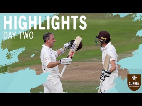 Highlights: Nottinghamshire v Surrey - Day Two