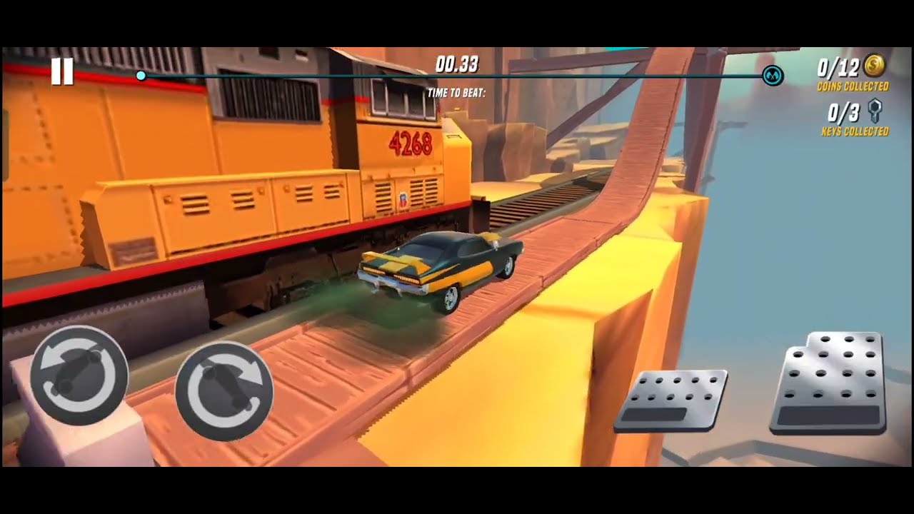 stunt car extreme | train racing - YouTube