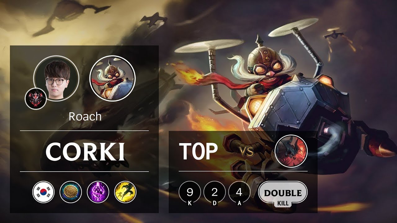 Corki Top vs Aatrox - KR Grandmaster Patch 9.14