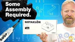 JHS SENT ME AN UNFINISHED KLON KLONE  Having fun with the IKEA themed NOTAKLÖN kit pedal