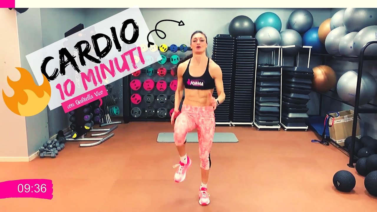 10 minuti di cardio a casa per bruciare i tuoi grassi - Allenamento a casa senza attrezzi