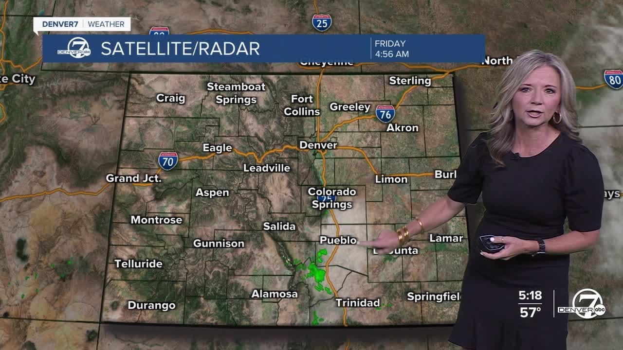 Warm, mainly dry across Colorado for the Labor Day holiday weekend ...