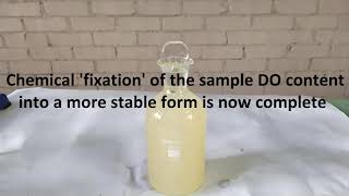 Dissolved Oxygen Estimation by Winkler's method Experiment