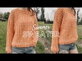 Crochet Oversized Summer Sweater