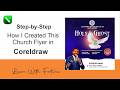 How To design A Clean and Functional Church Flyer Using Coreldraw
