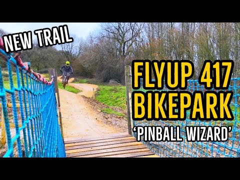 Riding Pinball Wizard at Flyup 417 Bikepark