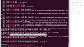 deploying contracts - eos