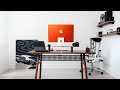 My MINIMAL M1 iMac/iPad Pro DESK SETUP!